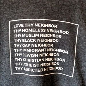 Love thy neighbor hoodie